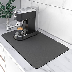 Coffee Bar Mats for Countertop Spills Resistant Bar Mat Home Kitchen Decor  Mat