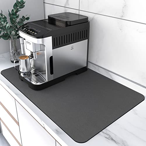 Golener Coffee Mat For Pot Espresso Machine, Large Coffee Maker Mat For  Countertops, Coffee Bar Accessories Under Appliance Mats, Golene